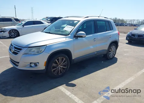 2011 Volkswagen Tiguan Se из США, поврежденный, VIN WVGAV7AX4BW542174